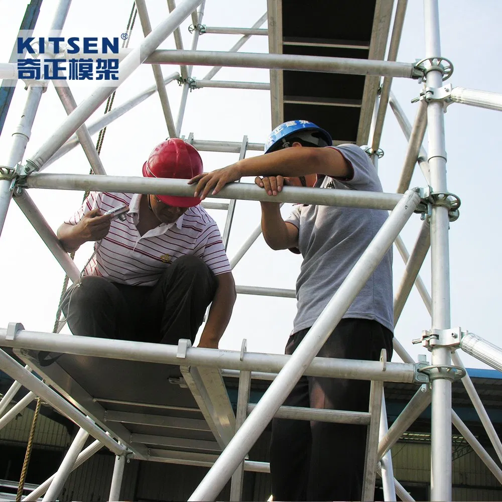 TUV Certified Aluminum Scaffold Tower Scaffolding System for Roof Repair OEM Custom Height