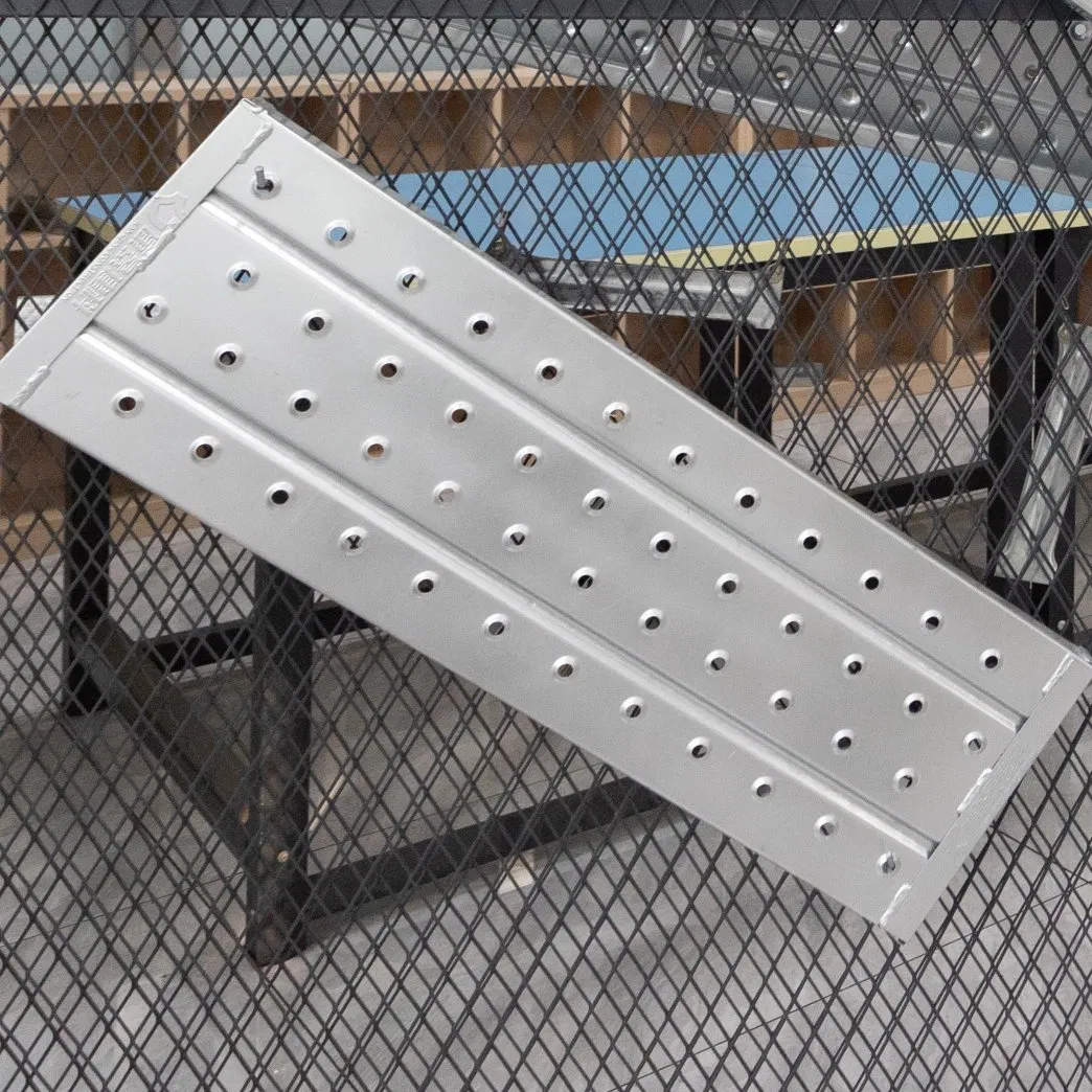Construction Material Hot DIP Galvanized Scaffold Steel Plank Springboard Pedal Scaffolding Walk Boards