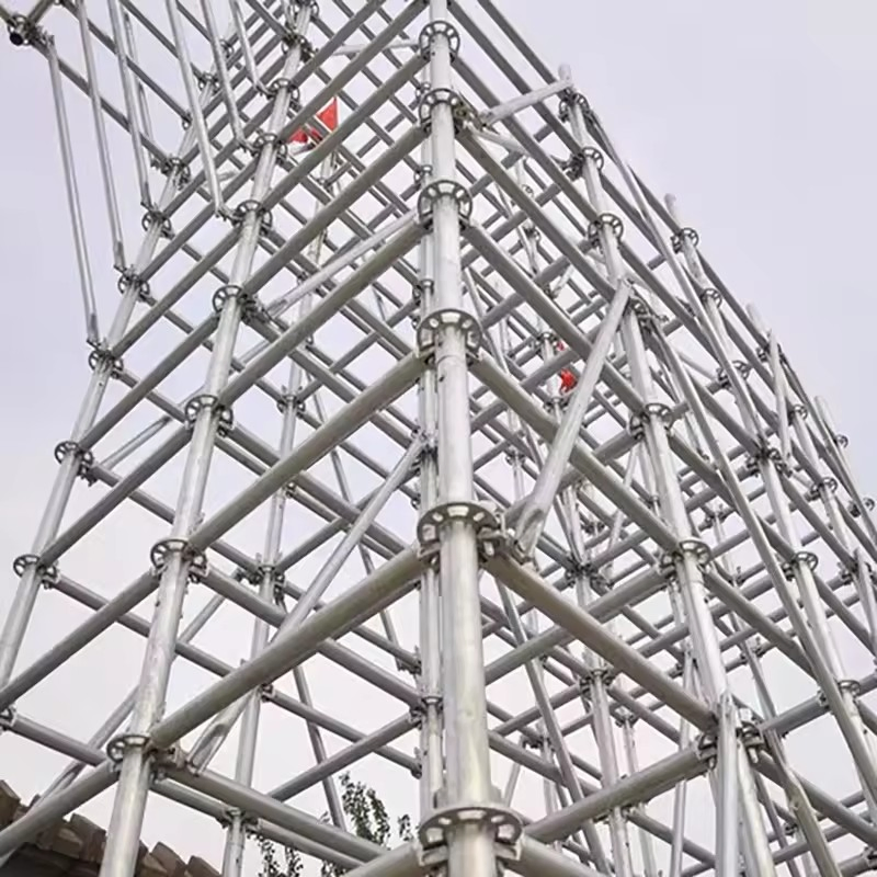 Ringlock System Scaffolding for Construction Heavy Duty Layher Modular Scaffolding Platform