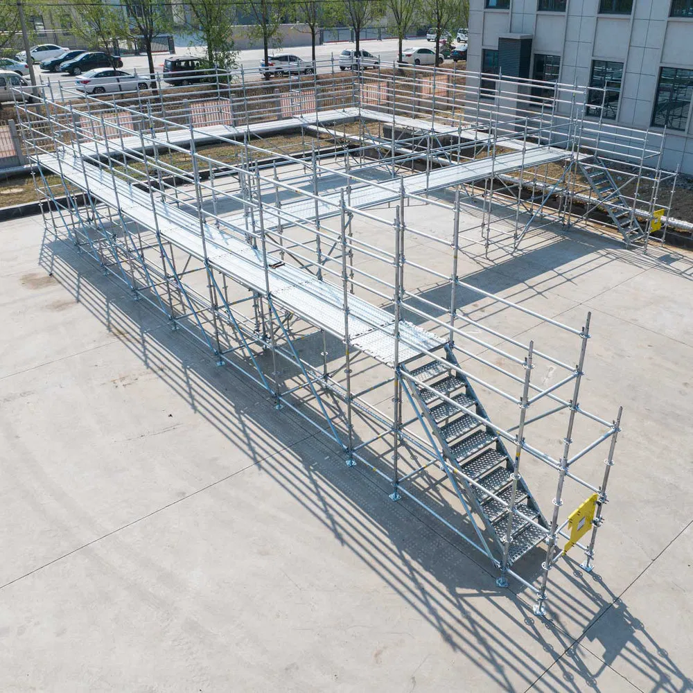 Corrosion Resistant Modular Steel Kwikstage Scaffolding System for Factory Renovation
