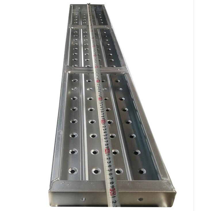 Perforated Steel Catwalk Plank with Hook Metal Scaffold Plank