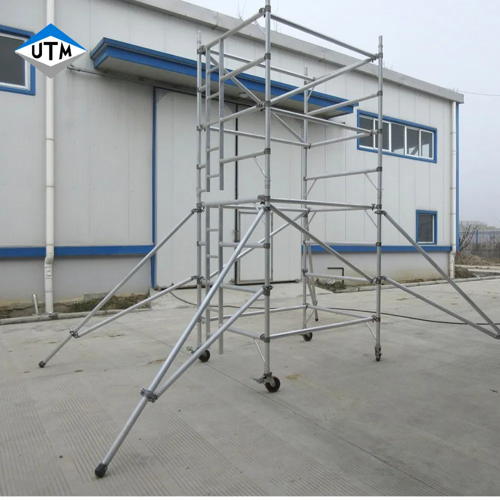 Aluminum Scaffolding 3m Climb Ladder Scaffolding Mobile Aluminum Scaffold Tower for Sale
