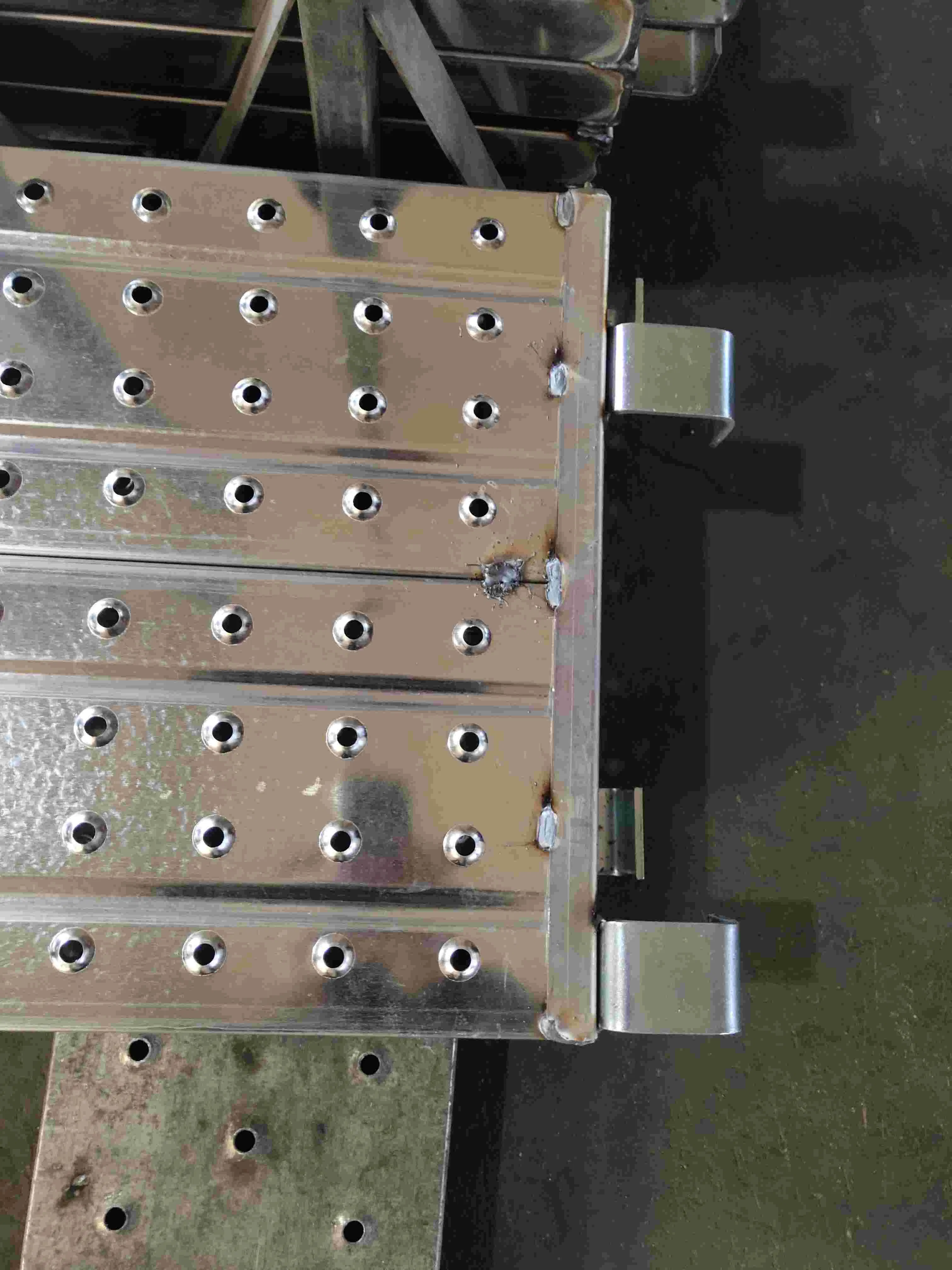 Perforated Metal Cat Plank Platform Platform Deck Metal Scaffolding Planks