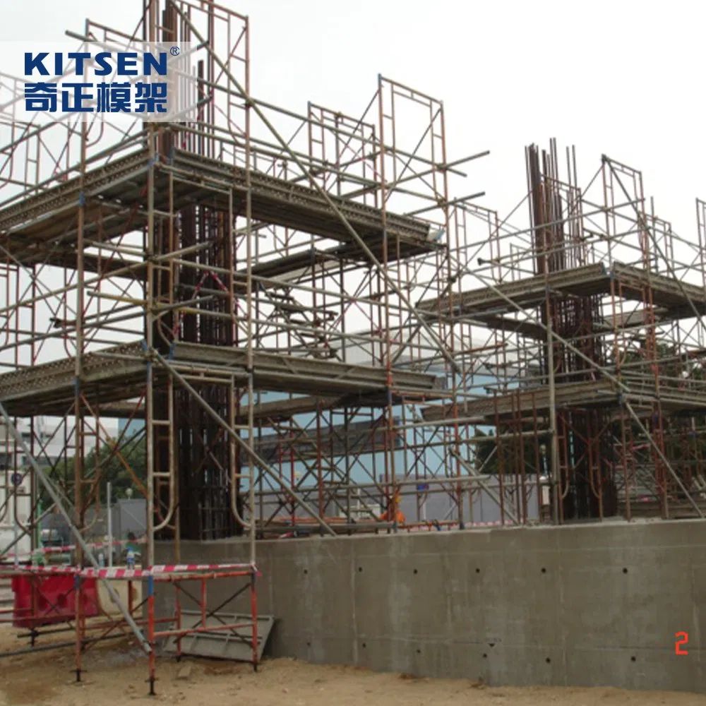 Factory Direct Supply Aluminum Scaffold Ladder Frames China OEM Scaffolding System Manufacturer