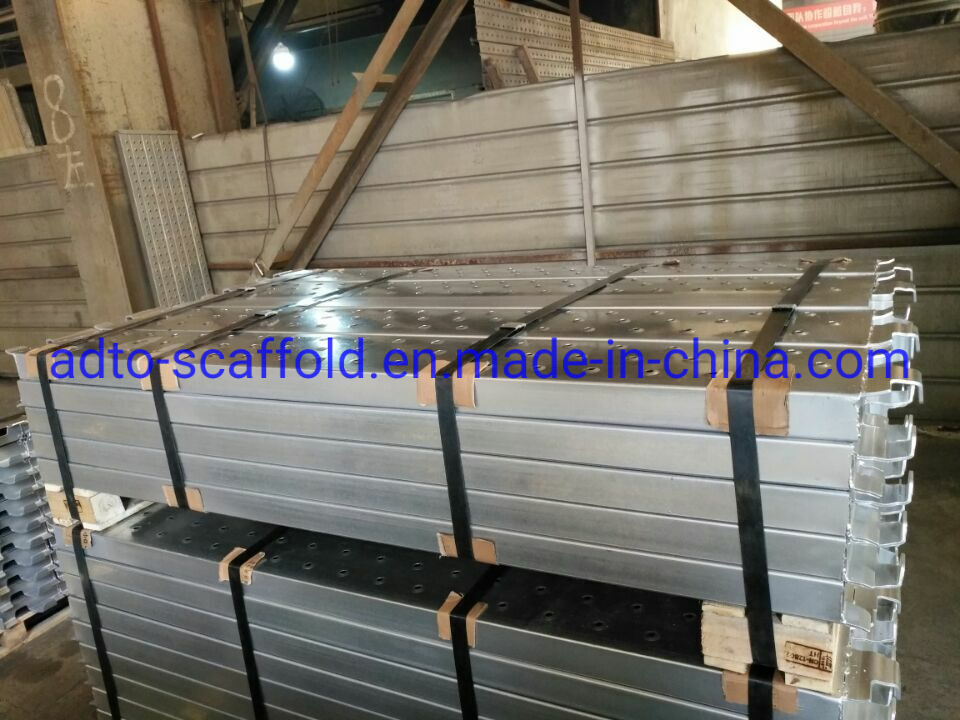 230X63mm Steel Plank Scaffold Walk Boards for Industrial Construction Galvanized Painted Scaffolding