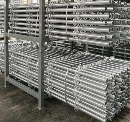 Durable Hot DIP Galvanized Cuplock Scaffolding Vertical Standard