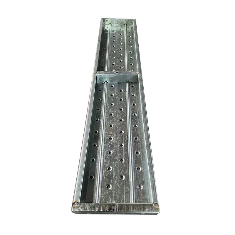 Premium High Strength Perforated Anti Slip Construction Scaffold Steel Plank