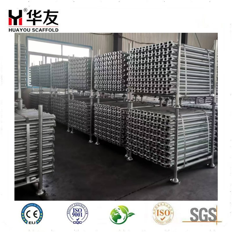 Modern Style Cuplock Ledger Scaffoldings System Hot DIP Galvanized Steel for Construction