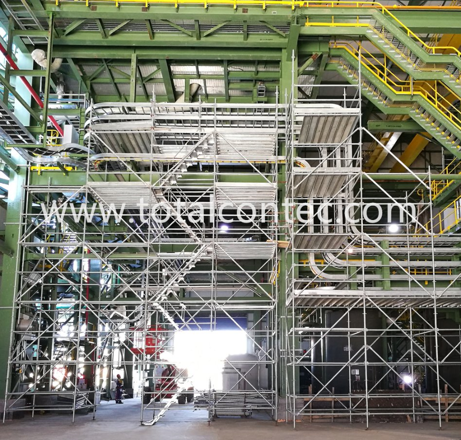 Construction Metal Heavy Duty Hot DIP Galvanized Layher Plettac System All Round High Quality Q235/Q355 Steel Aluminum Ringlock Scaffolding Price