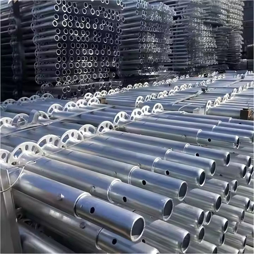 Heavy Duty Steel Material Scaffold Layher Allround Ringlock Scaffolding Ledger System for Bridge Building Construction
