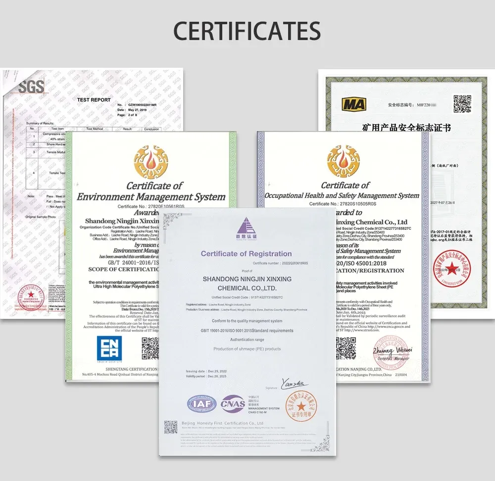 Certifications