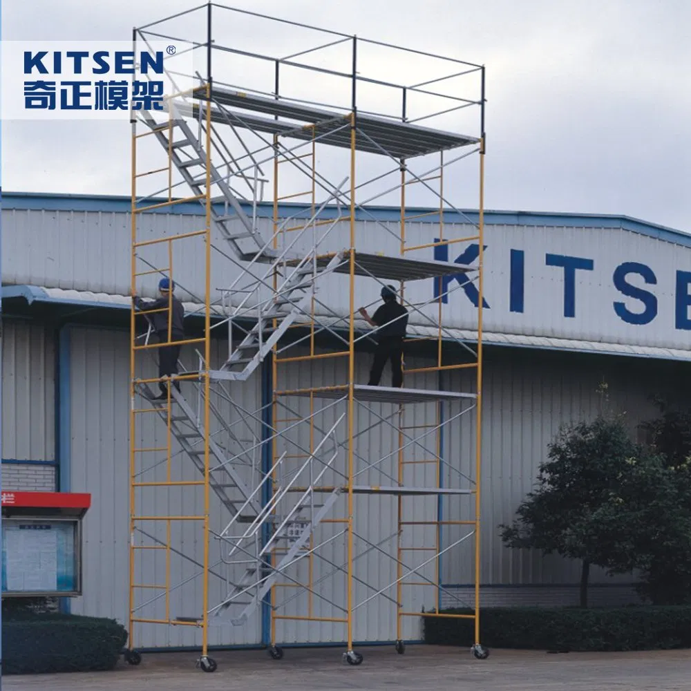 Frame Scaffold System Commercial Aluminum Galvanized H-Frame Scaffolding