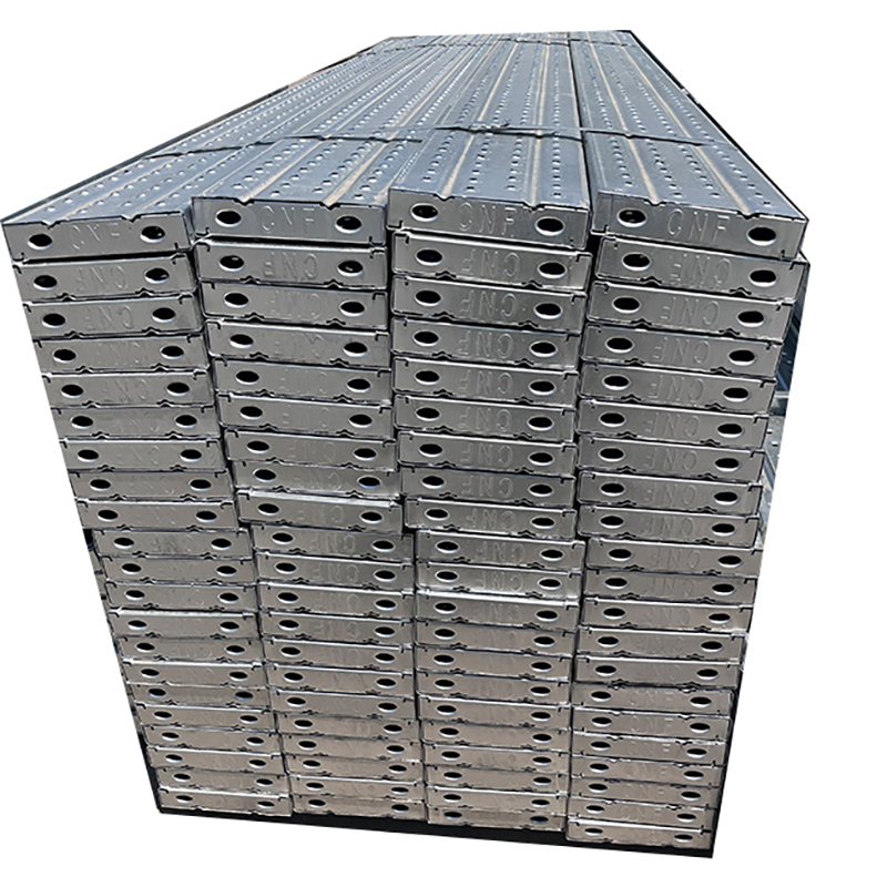 Metal Scaffold Steel Plank Manufacturer Q235 Construction Metal Plank Board with Hooks