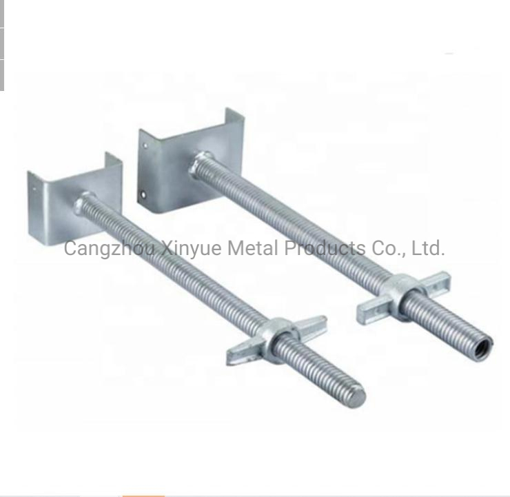 Construction Scaffolding Adjustable Screw Jacks Scaffold Cuplock Accessories Solid Hollow Base Jack for Sale China Building Material Hardware U Head Jack