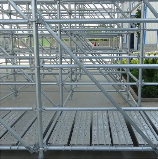 Construction Scaffolding HDG Steel Quick Stage Kwikstage Plank. Kwikstage Scaffolding System with Durable HDG Steel Catwalk