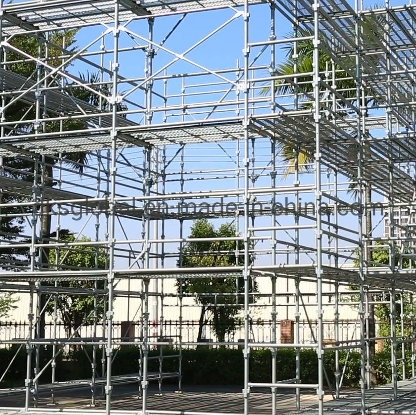 ISO Construction Material Boards Aluminium Scaffolding Access System