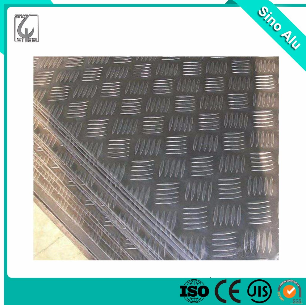 Good Quality Skid Resistance Professional Alloy Aluminum Embossed Sheet 4mm 6mm 8mm for Anti-Slip Floor