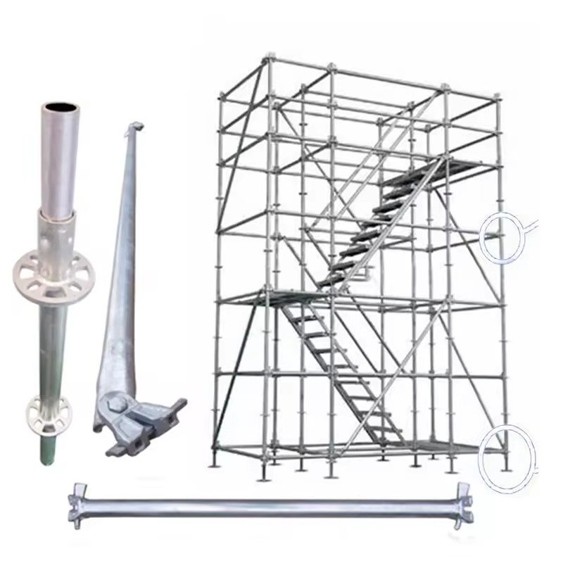 Wholesale Ringlock Construction Scaffolding Standard Galvanized Ringlock Scaffolding System