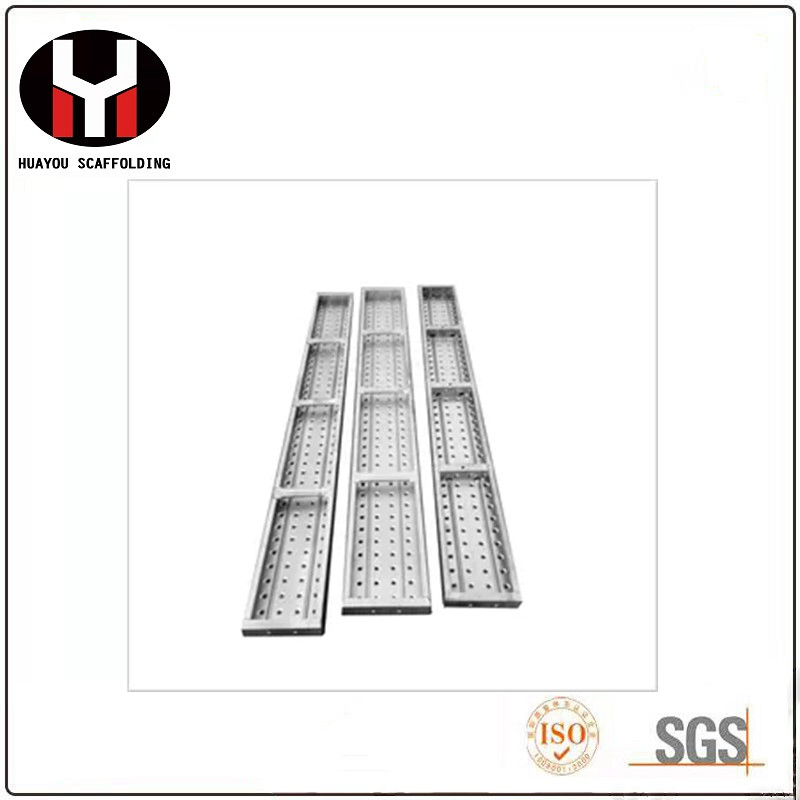 Galvanized Metal Steel Construction Plank Decking Walk Board with Hook for Ladder
