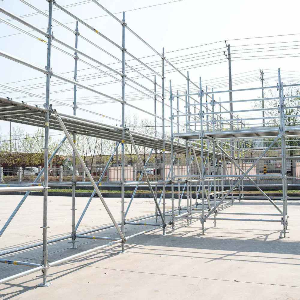 Good Adaptability Steel Modular Kwikstage Scaffolding System for Factory Maintenance