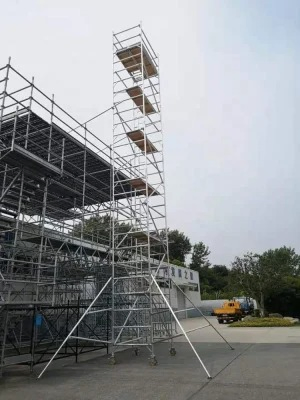 Aluminum Scaffolding Scaffold Rolling Mini Working Mobile Tower