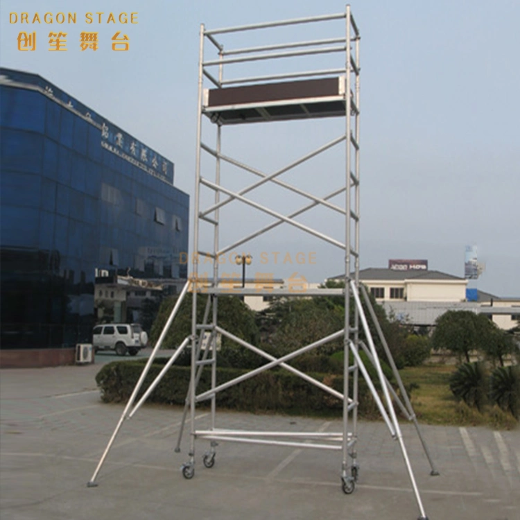Dragonstage Trapezoid Scaffold Aluminum Tower Scaffold Aluminium Scaffolding System Barbados Belarus Belgium Belize Benin