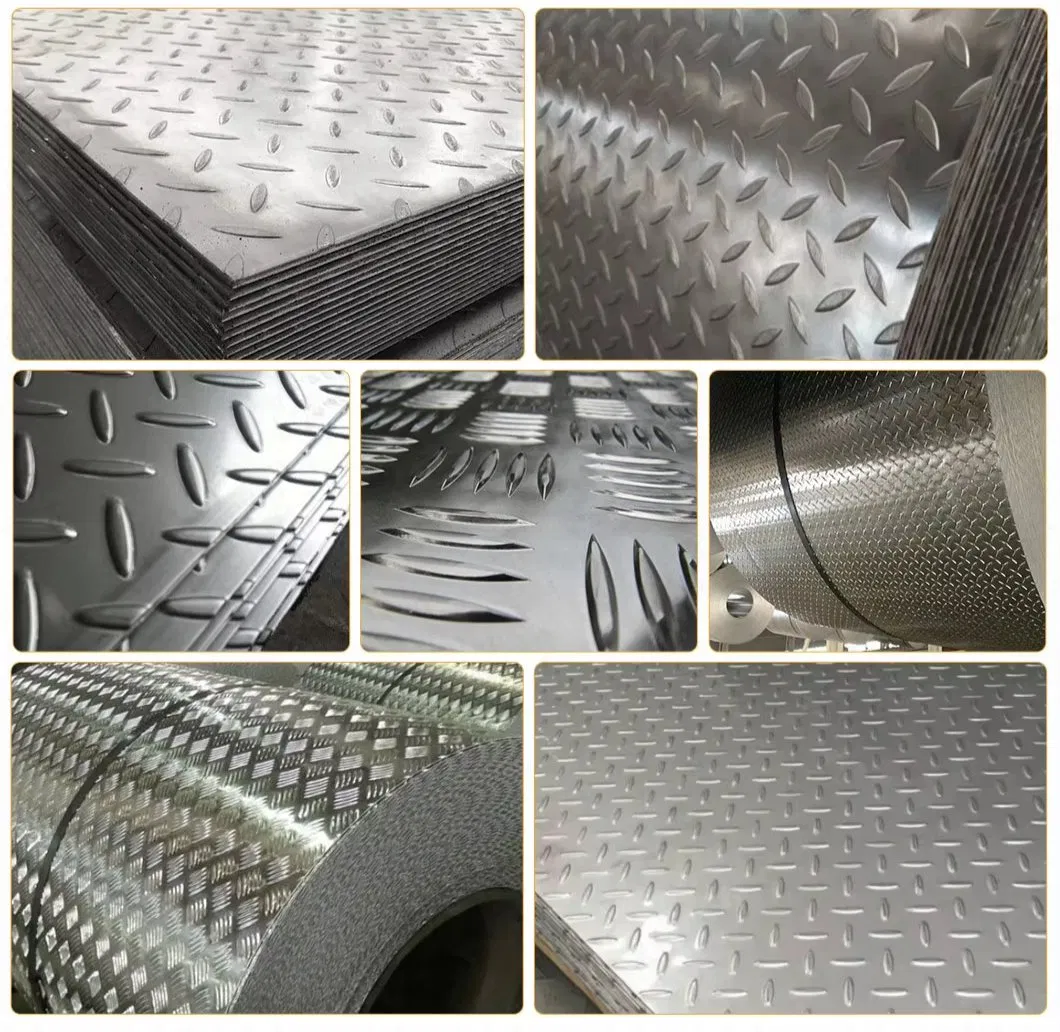 Anti-Slip Stainless Steel Walkway Plate - 304/316 Grade with Diamond/Tread Pattern for Industrial Platforms and Stair Treads