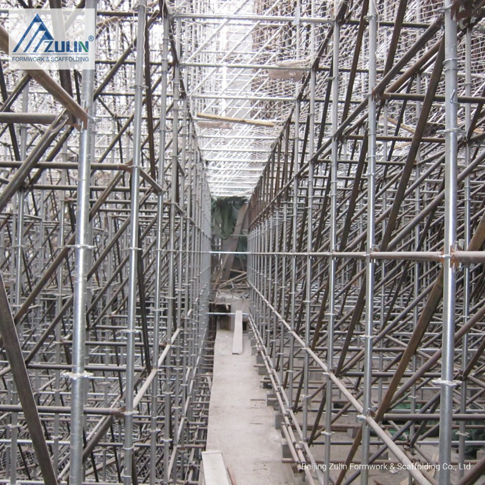 Zulin Falsework Kwikstage Layher Ringlock System Scaffolding for Steel Construction Building Material