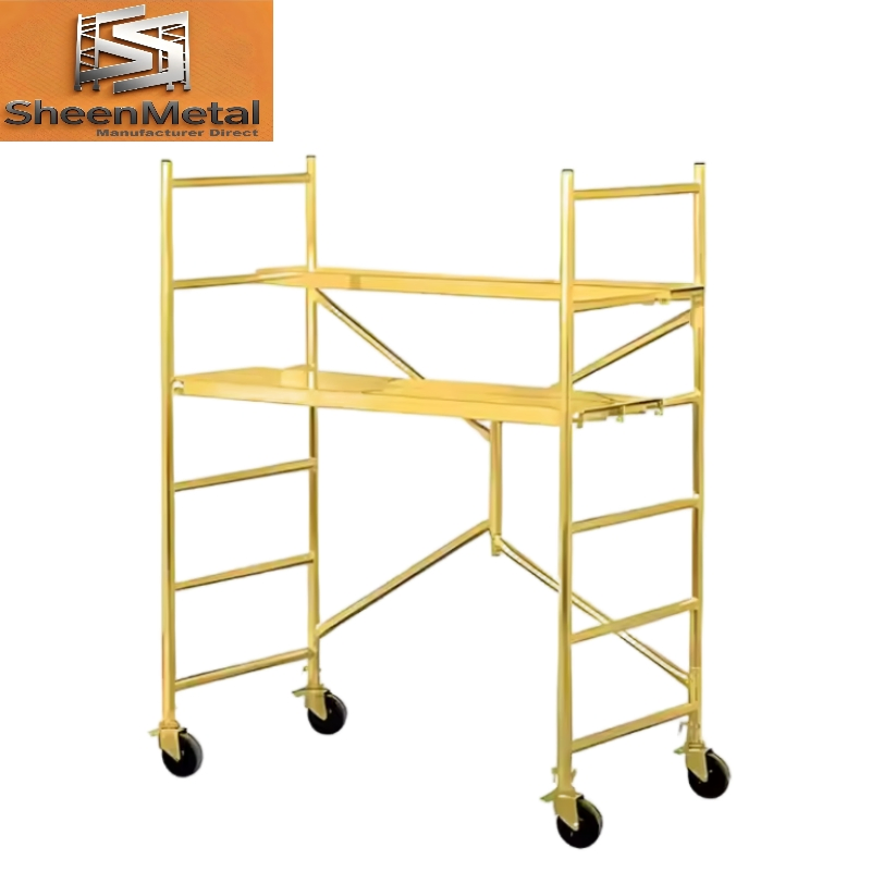 Portable Galvanized Foldable Scaffolding Mobile Frame Scaffolding System for Construction