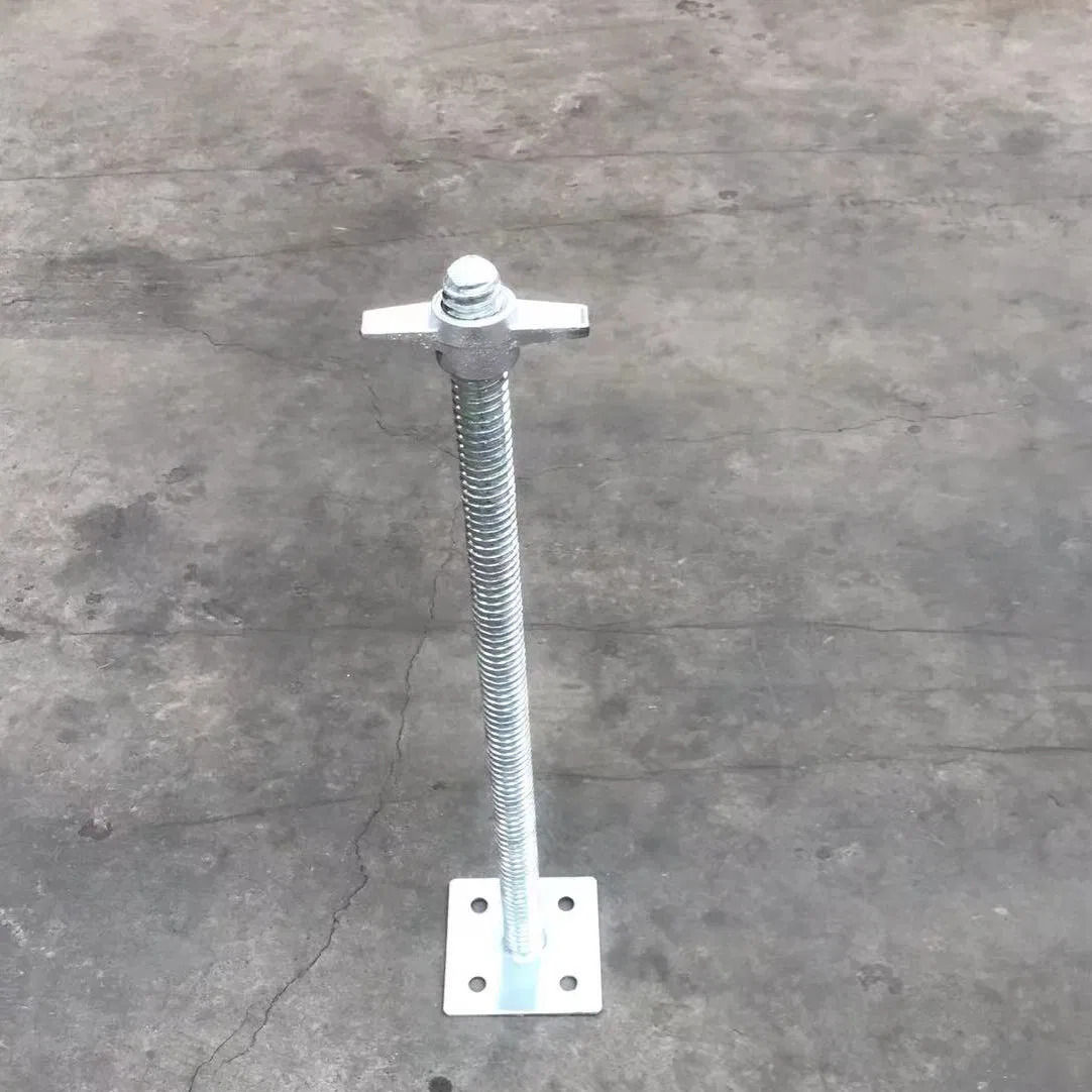 Od34 4mm Thickness Adjustable Hollow 600mm Base Jack