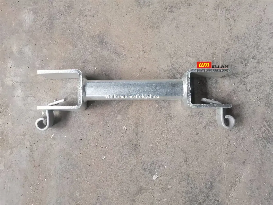 Ringlock O Ledger Steel Deck to Steel Deck-Connected to The Scaffold Platform on Both Sides