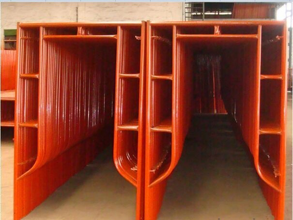 Construction Material Scaffolding Portable Mobile Step Ladder Steel Shoring Scaffold H Frame System Cheap Scaffolding Layher System Construction