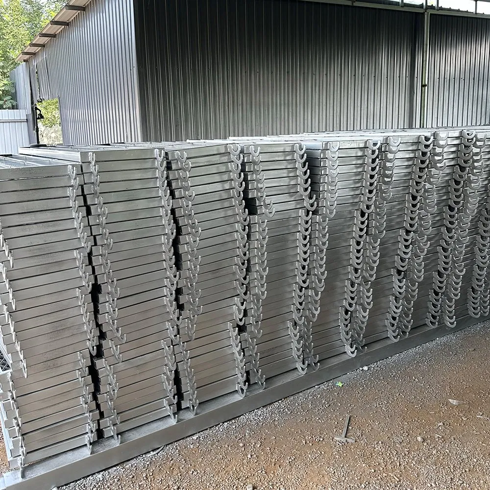 Mobile Frame Scaffolding System Scaffold Working Platform Walking Board Steel Plank