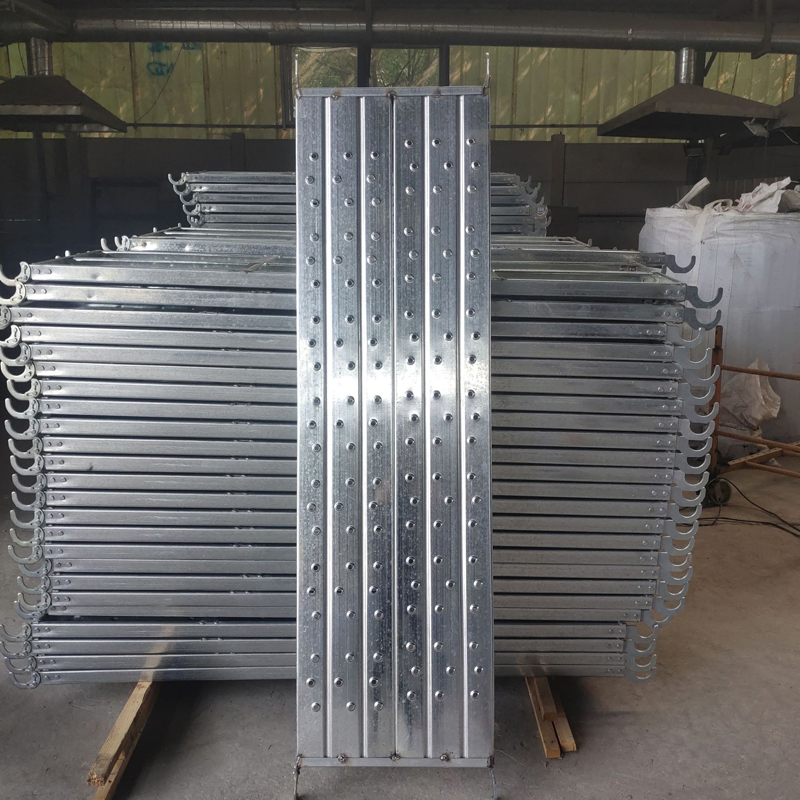 High Quality Adjustable Perforated Anti Slip Scaffold Construction High Strength Steel Plank