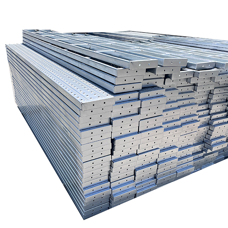 Metal Scaffold Steel Plank Manufacturer Q235 Construction Metal Plank Board with Hooks
