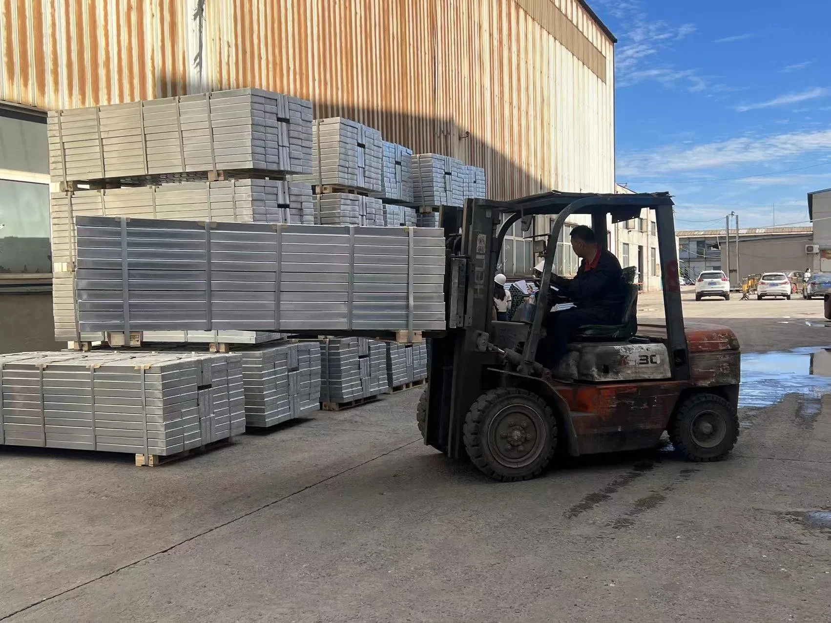 Factory Construction Material Hot DIP Galvanized Scaffolding Metal Plank Steel Springboard Pedal Walk Boards