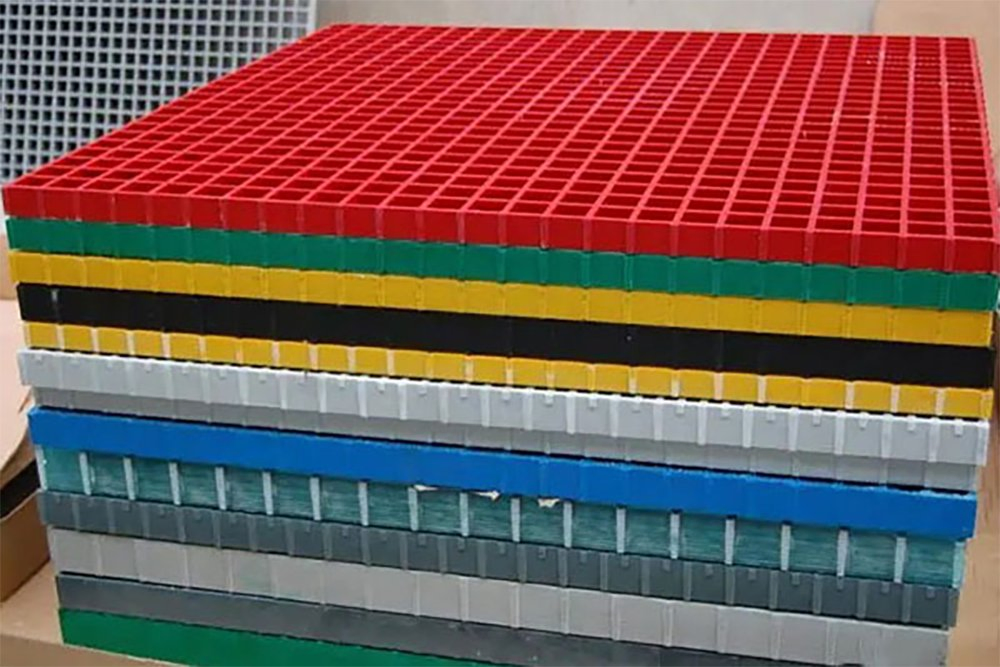 Greening Tree Pool Board Manure Leakage in Aquaculture Farms Fiberglass FRP Grating