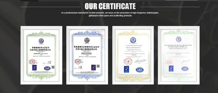 Product Certifications