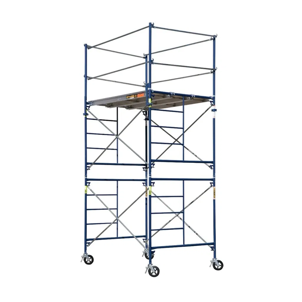Portable Galvanized Folding Scaffold Mobile Scaffolding System for Construction Steel Ladder Frame Made in China