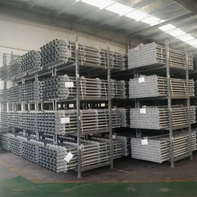 EU Standard Ringlock Scaffolding System Modern Industrial Outdoor Building Construction