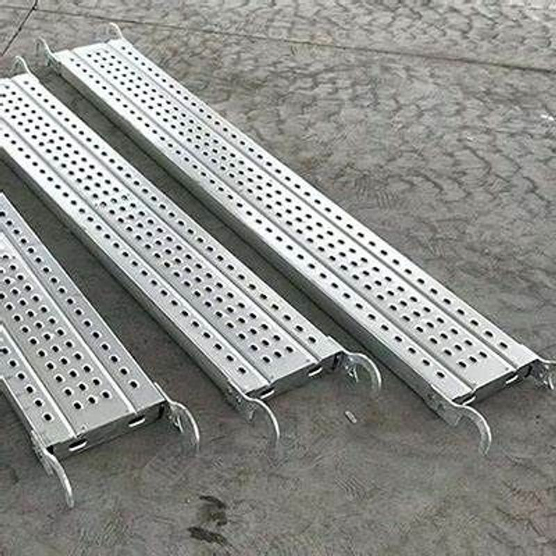 Factory Construction Material Hot DIP Galvanized Scaffolding Metal Plank Steel Springboard Pedal Walk Boards
