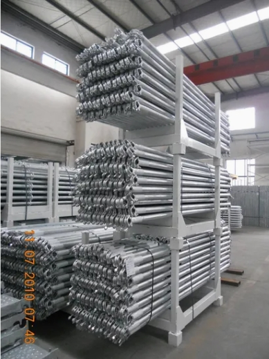 Hot DIP Gavanized Construction Scaffolding Cuplock Vertical Standard, Good Price, Good Quality, From Tangshan City Factory