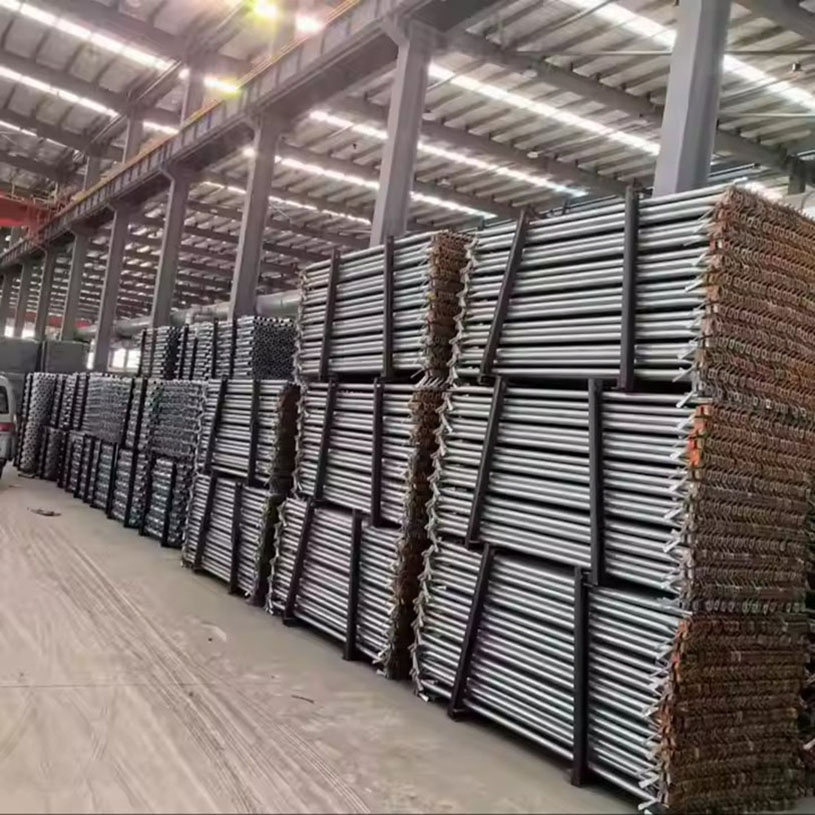 Heavy Duty Steel Material Scaffold Layher Allround Ringlock Scaffolding Ledger System for Bridge Building Construction