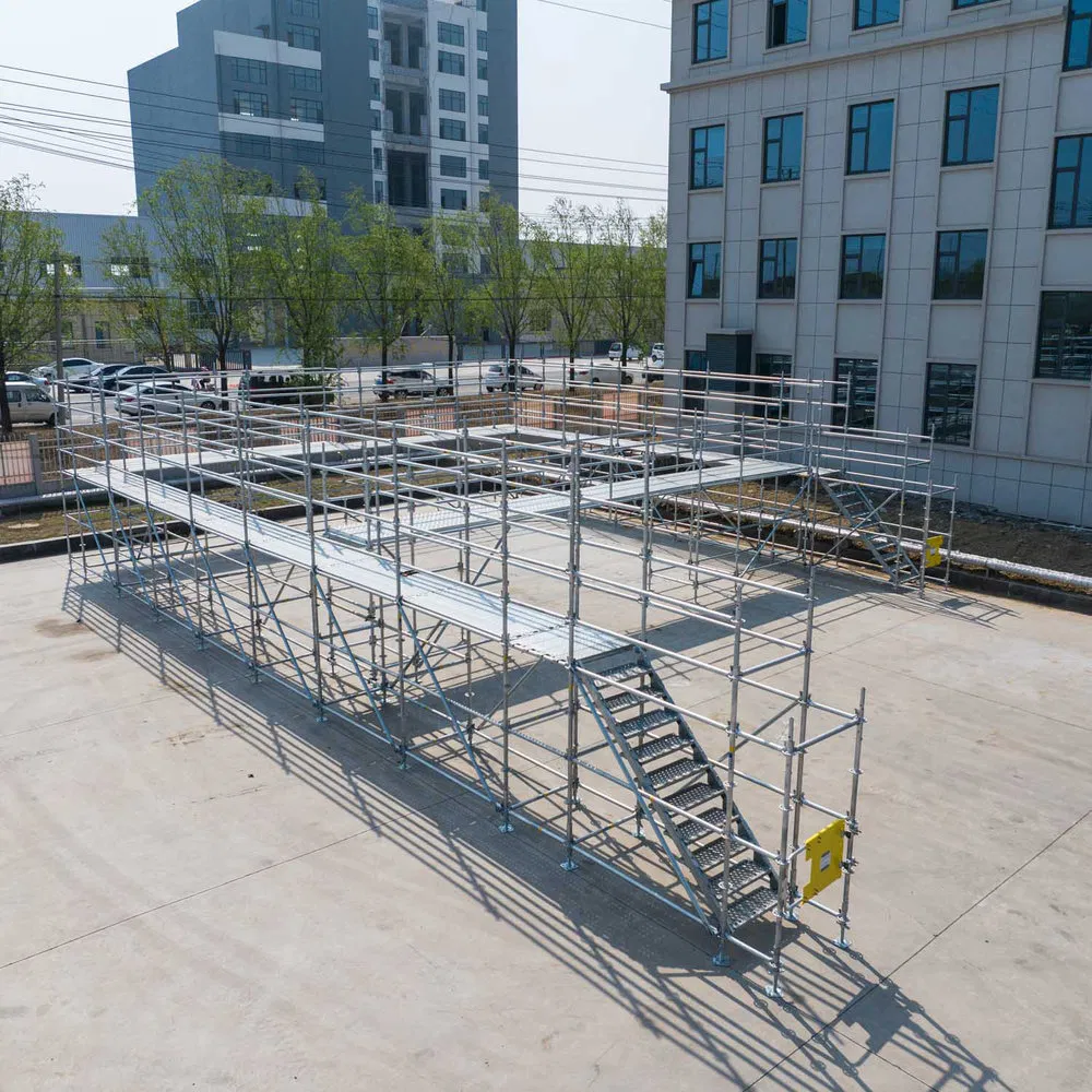 Reasonable Structure Steel Modular Kwikstage Scaffolding System for Hotel Renovation