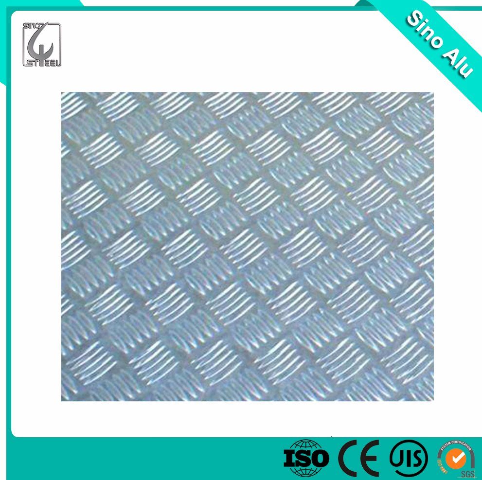Good Quality Skid Resistance Professional Alloy Aluminum Embossed Sheet 4mm 6mm 8mm for Anti-Slip Floor
