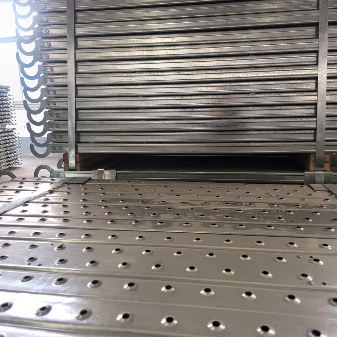 2m Hot-DIP Galvanized Scaffolding Hook Plank Cuplock System Construction Walkway Board