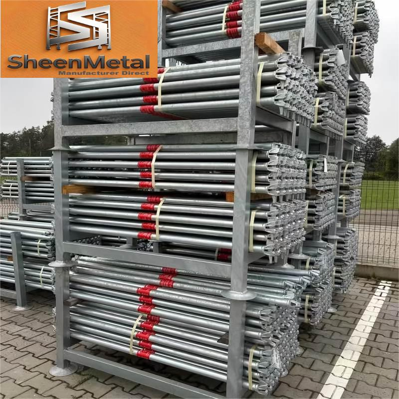 China Construction Outdoor Ringlock Scaffolding System with Easy Assembling Features