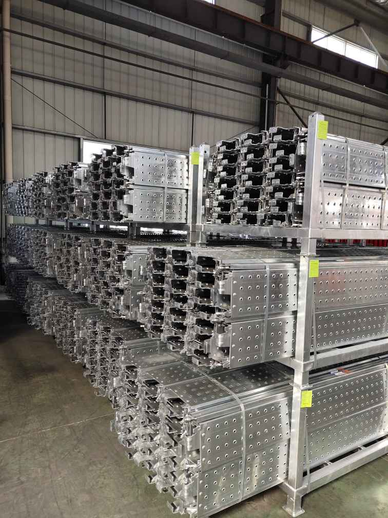 Factory Hot Sale Perforated Scaffold Boards Pre Galvanized American Type Scaffold Steel Plank