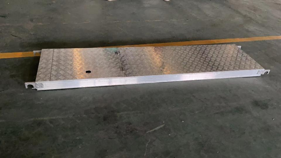Scaffold Platform All Aluminum Plywood Walking Planks Scaffolding Boards with U Hook and Ladder