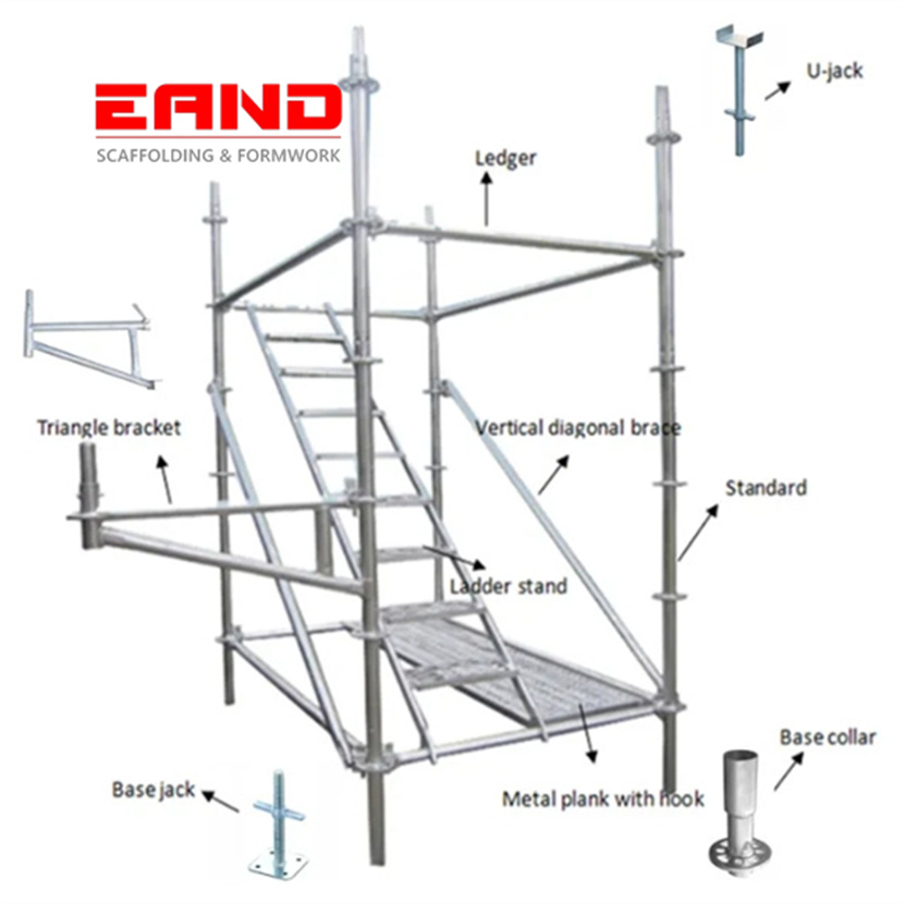 Heavy-Duty China OEM Steel Modular Cuplock Scaffolding System